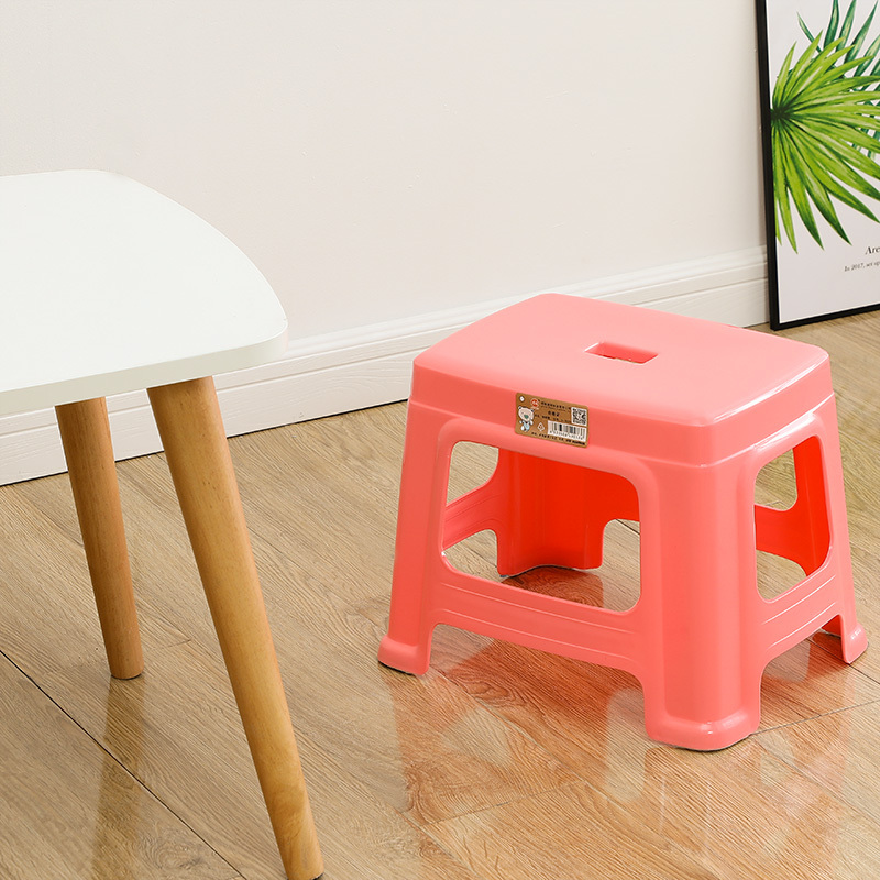 皇豹加厚塑料小登凳子成人矮凳家用小椅子小板凳家用客厅胶凳小凳子