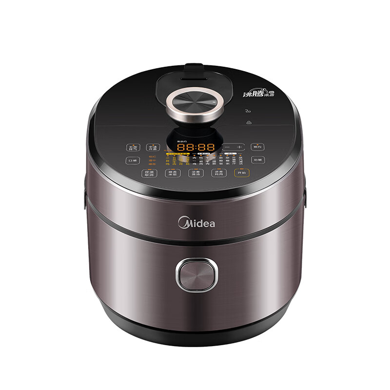 美的(Midea) MY-S682N 电压力锅 家用双胆IH加热全自动智能压力锅 8分钟快手菜电压锅