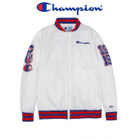2019冬季新款正品冠军Champion棒球服草写字母刺绣logo棉服男女同款夹克