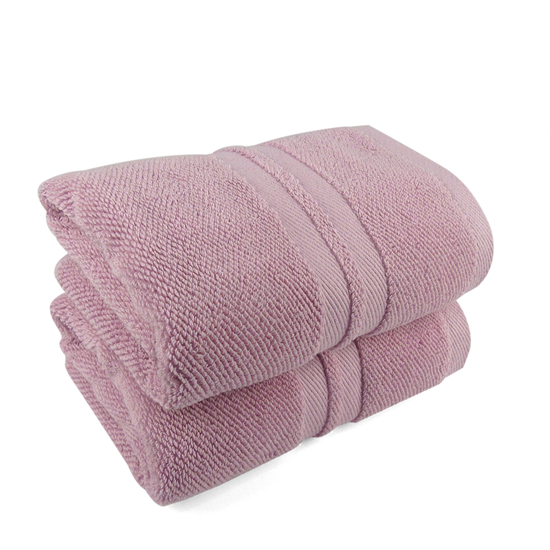 莺歌5A级抗菌高级缎档加大毛巾80*40(五色可选)条高清大图