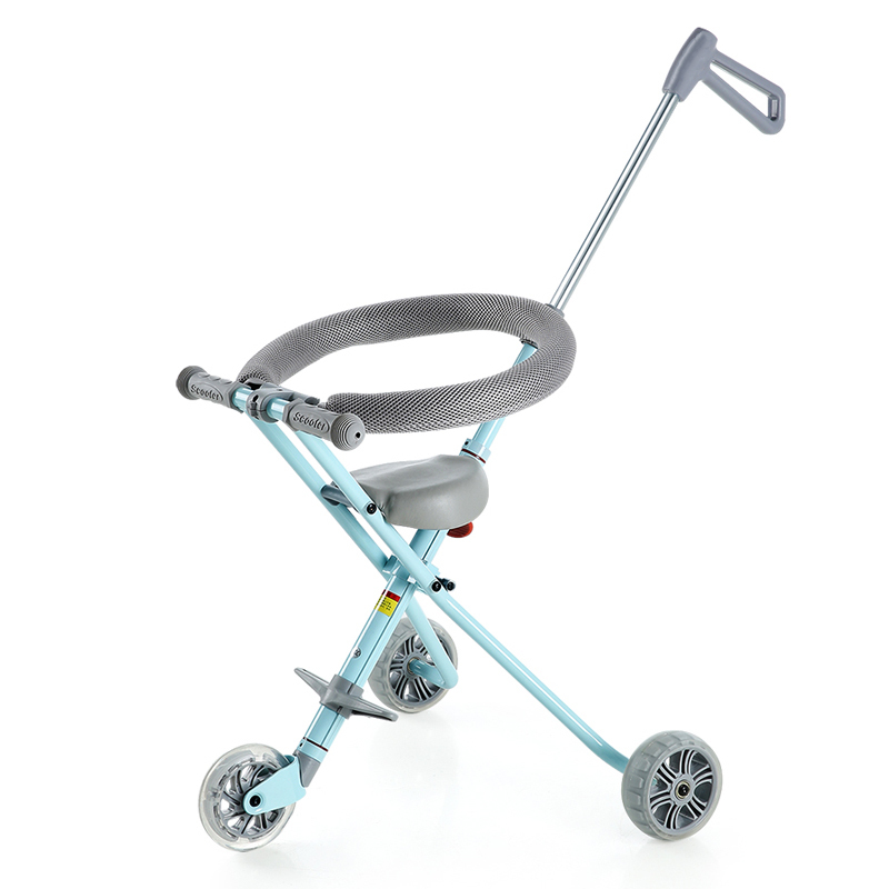 悠比yb溜娃神器遛娃神器手推车铝合金轻便可折叠婴儿车儿童颜色铝合金