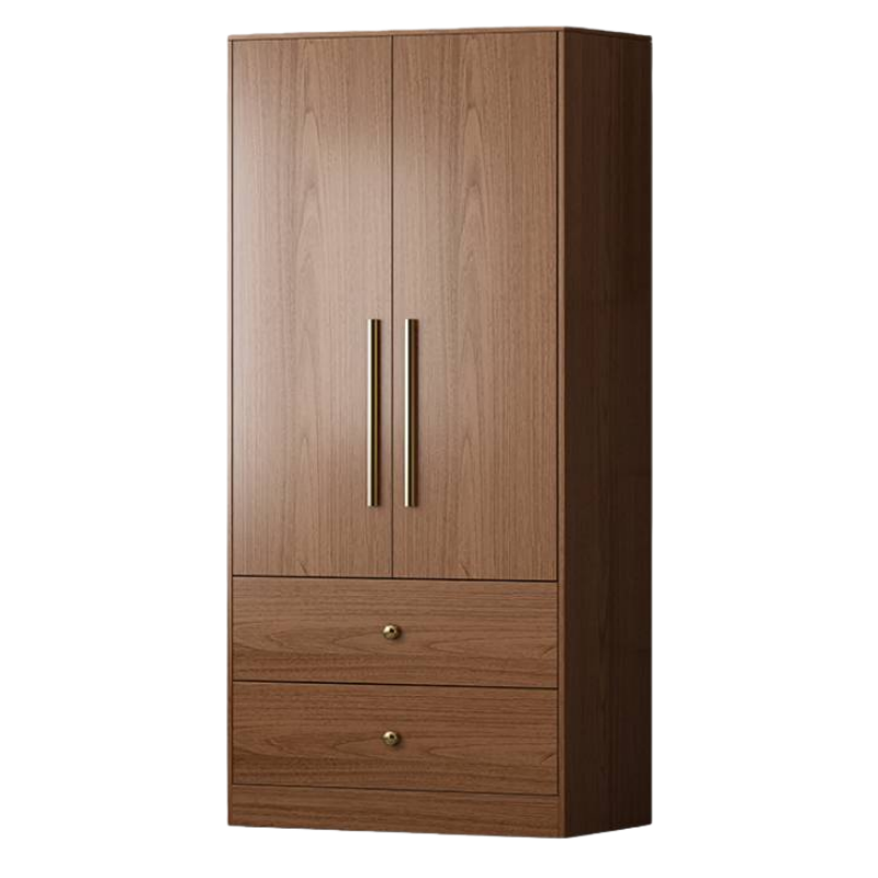 鑫木樽 储物柜两门带抽屉个高清大图