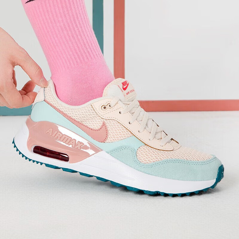 耐克nike女鞋夏新款运动鞋airmax时尚气垫鞋缓震透气跑步鞋休闲鞋dq