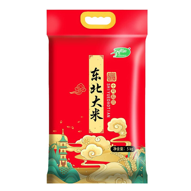 十月稻田东北大米5kg..