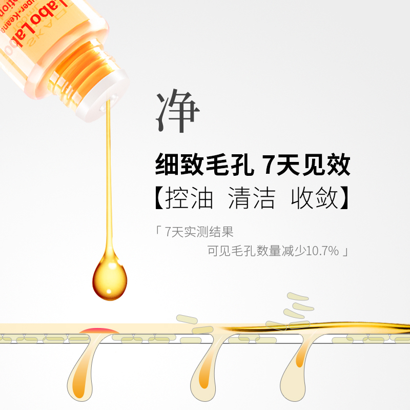城野医生(Dr.Ci.Labo) Labo毛孔收敛水 爽肤水200ml 补水保湿收缩毛孔化妆水 橘色(单位:瓶)