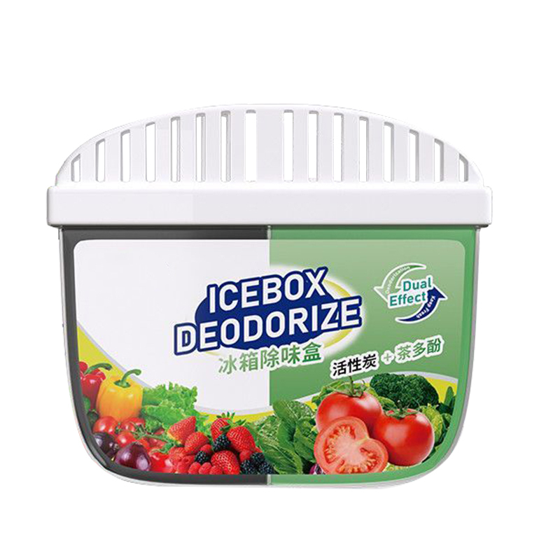[补贴10%]1盒装120g[进口原料] 冰箱除味剂去味净化器臭氧活性炭吸味除异味盒家用除臭剂祛味神器