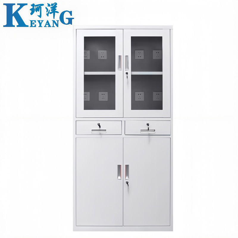 珂洋 充电柜 中二斗(灰白色) 台高清大图