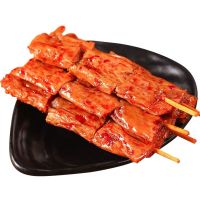 邬辣妈 素羊肉串90克湖南特产香辣 麻辣味零食小吃办公室零食辣条儿时小吃豆干