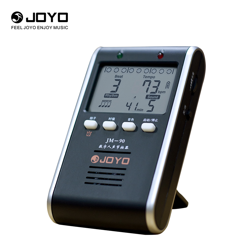 卓乐 JOYO JM-90古筝二胡钢琴吉他架子鼓电子节拍器数字人声节奏充电式高清大图