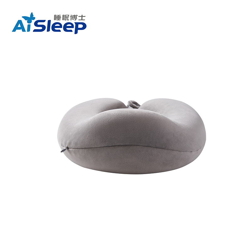 睡眠博士(AiSleep) 护颈便携U型枕-浅灰