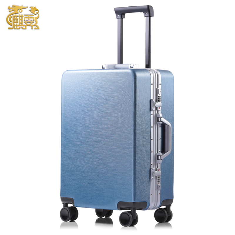 麒霁 拉杆箱 旅行箱 海蓝色28英寸铝框款9211F 28寸 海蓝色