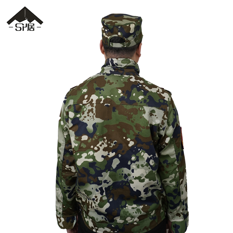 三人居作训服迷彩服套装SRJHY006/套高清大图