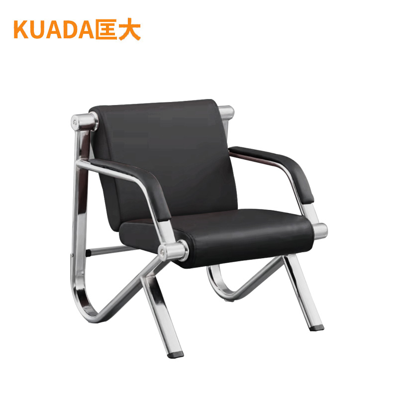 匡大 办公沙发 皮艺沙发 办公室接待沙发 牛皮 单人位 KDT816高清大图