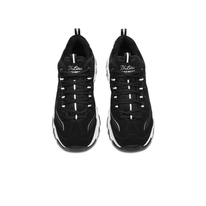 Skechers斯凯奇休闲鞋女鞋熊猫老爹鞋厚底运动鞋66666125