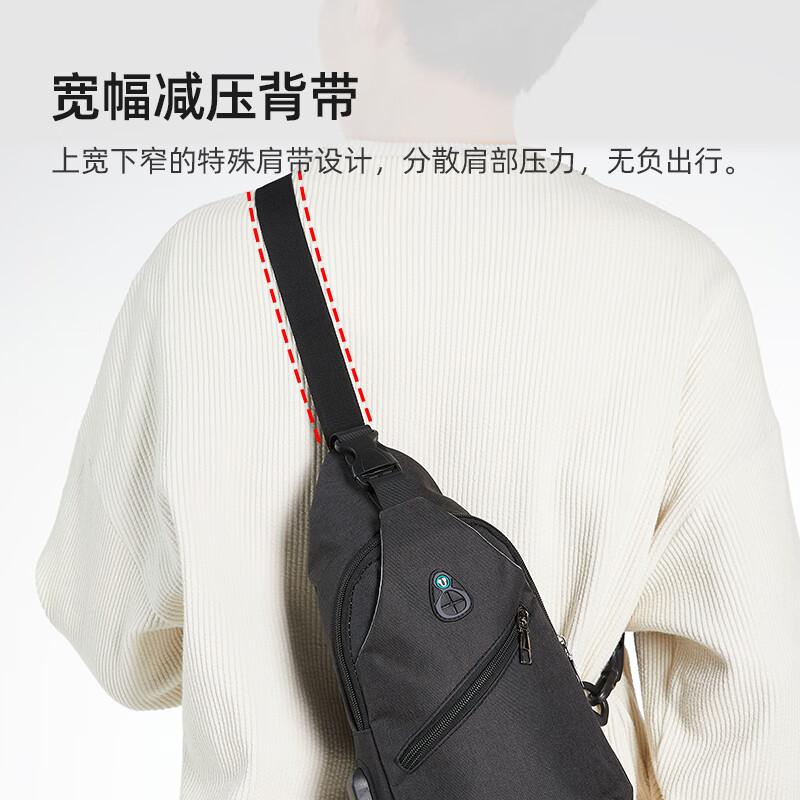 恒源祥商务男包头层牛皮大容量轻奢设计多功能手提公文包高清大图