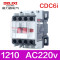 德力西CDC6I5011M交流接触器 220V