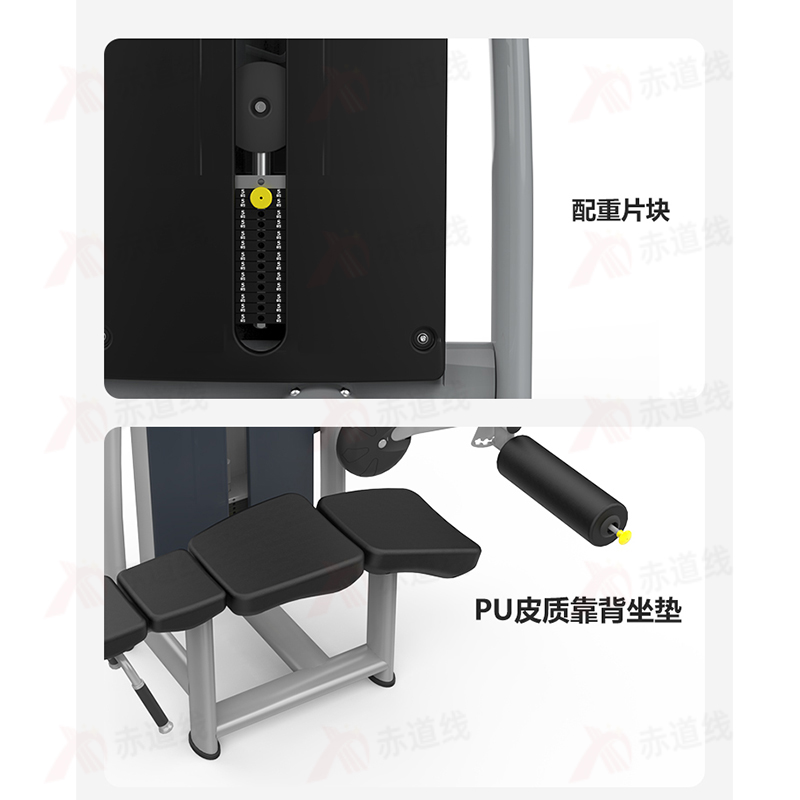 赤道线 卧式曲腿训练器综合训练器CDX-A523S-BFT2049B高清大图
