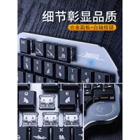 手机吃鸡神器键盘鼠标辅助器按键透视安卓和平精英苹果专用王座外设一体式屏 【苹果、安卓通用】吃鸡合金王座+鼠标+屏幕放大器