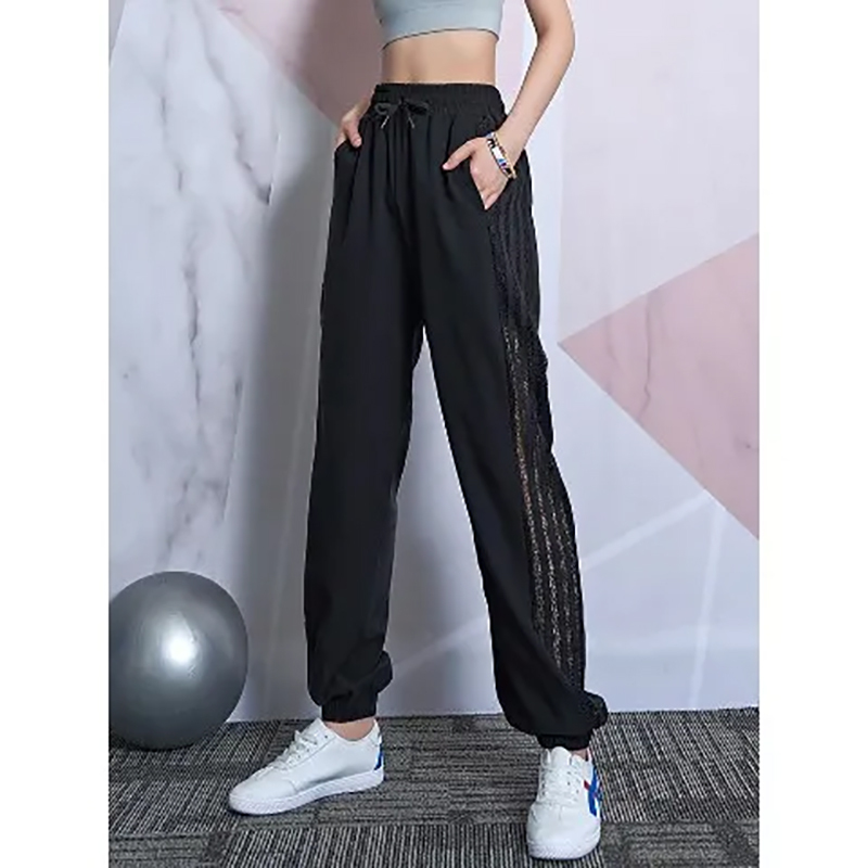 2022新款裤子女宽松韩版学生春秋季百搭潮流显瘦束脚运动裤休闲裤威珺