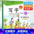 三年级上【附赠听写默写本】 小学通用 【正版】2024春墨点字帖荆霄鹏字帖一年级二年级三四五六七八九年级写字同步练年步4