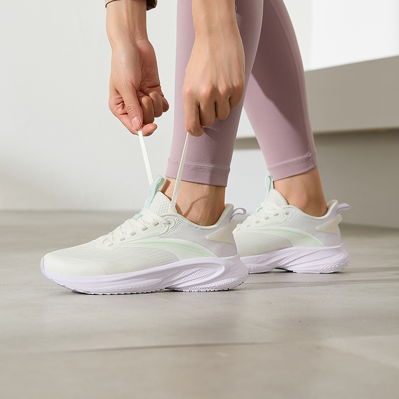 361°女鞋运动鞋新款网面透气跑鞋减震回弹跑步鞋网鞋高清大图