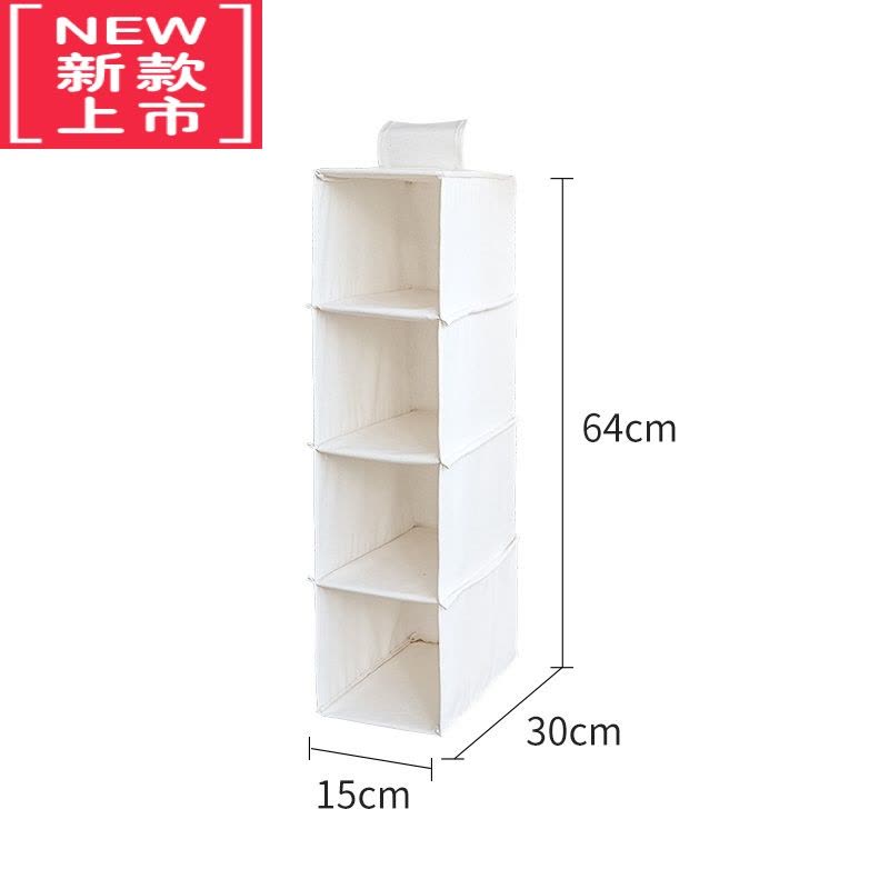 可莉允衣柜布艺悬挂式收纳挂袋抽屉式多层挂架衣橱家用宿舍衣服收纳器图片