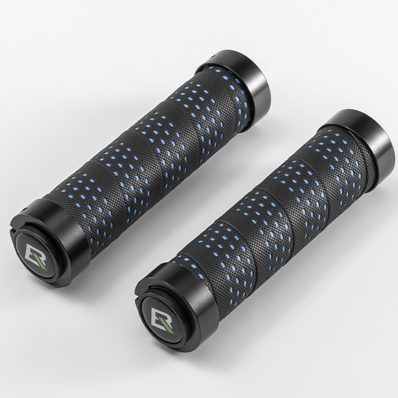 妖怪自行车把套山地车车把锁死骑行手把套pu把手握把配件