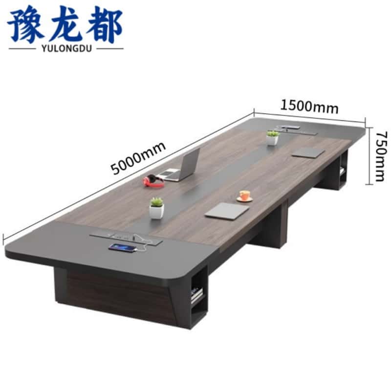 豫龙都会议桌5m张