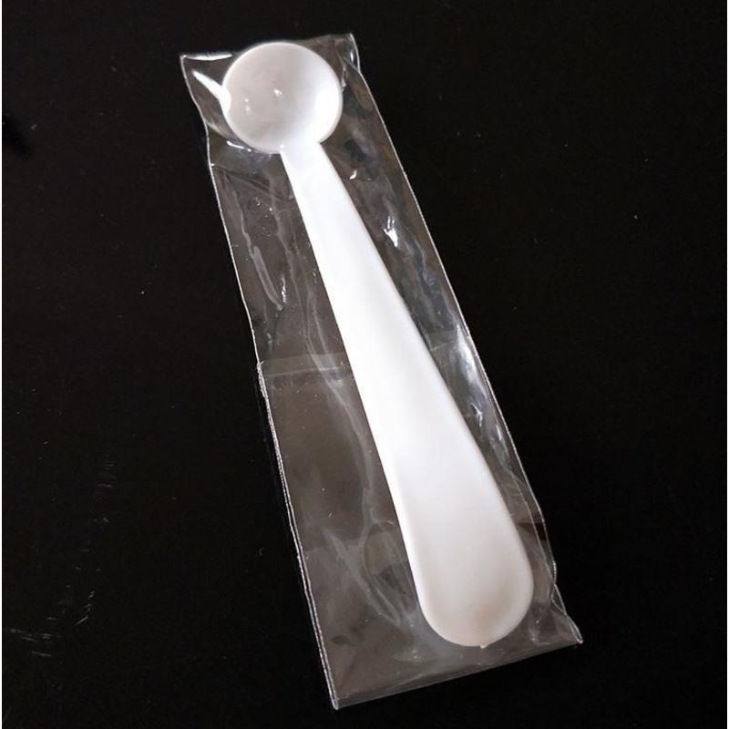 5个独立包装2克盐勺 .