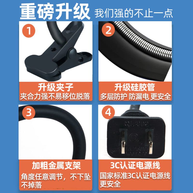 乌龟晒背灯用品uvb灯加热灯乌龟灯uva爬宠灯陶瓷全光谱太阳灯宠物图片