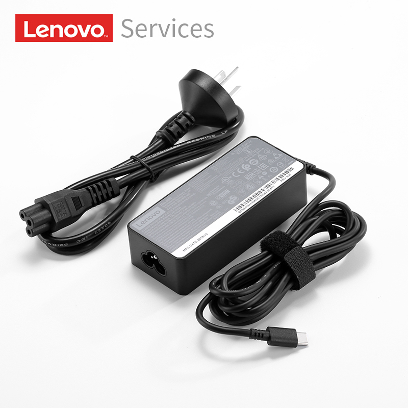 联想(Lenovo)USB-C/Type-C电源线适配器Thinkpad X1X270X280T470S电脑充电器65W