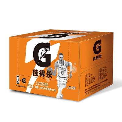 佳得乐 冰橙运动饮料600ml*15瓶(整箱)