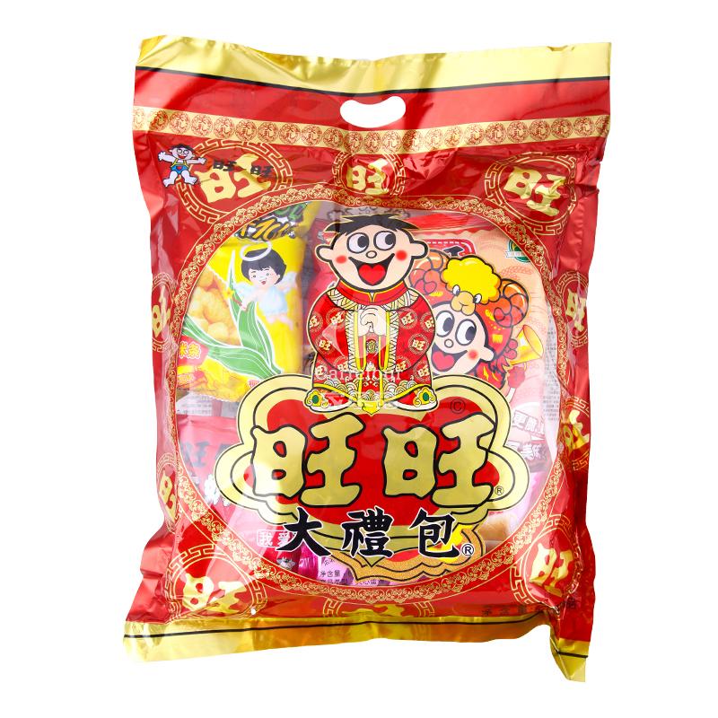 食品保健/酒水饮料 休闲食品 膨化食品 旺旺 旺旺大礼包628g 旺旺大