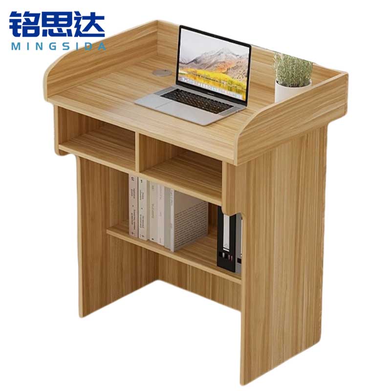 铭思达讲台87*60*105cm张高清大图