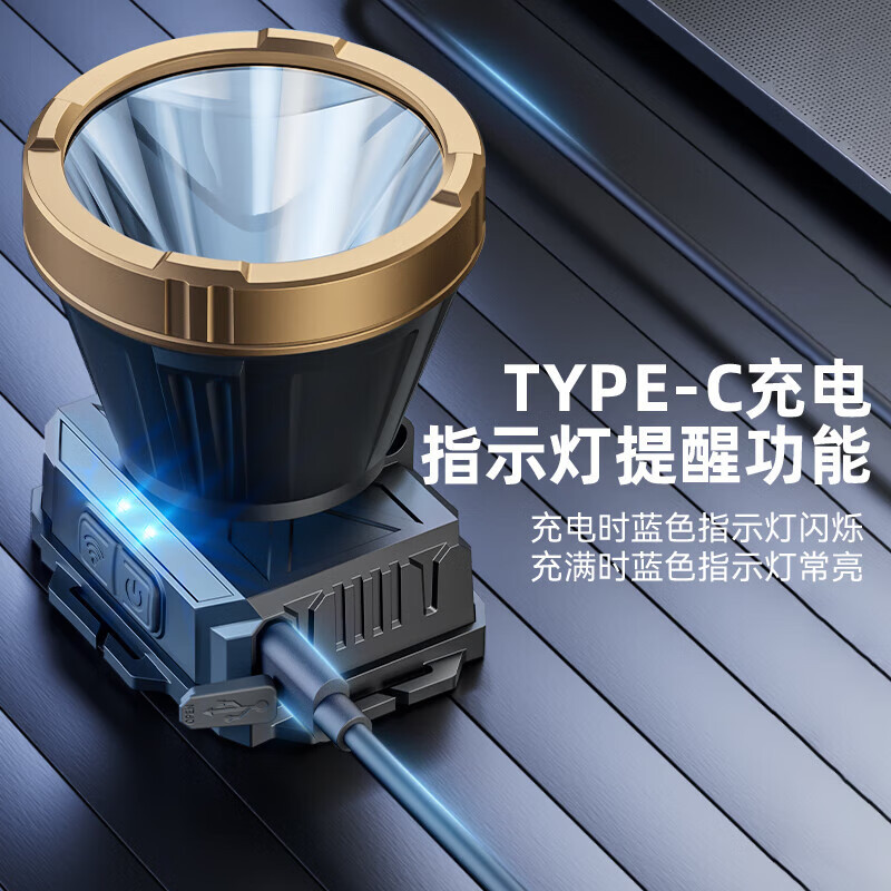 神火GTX7-S头灯防水强光超亮长续航野外工作矿灯头戴式户外照明灯钓鱼
