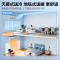 美的(Midea)空调挂机新一级风尊大1匹p变频冷暖智能壁挂式客厅卧室大风口节能省电KFR-26GW/N8MXC1时尚版