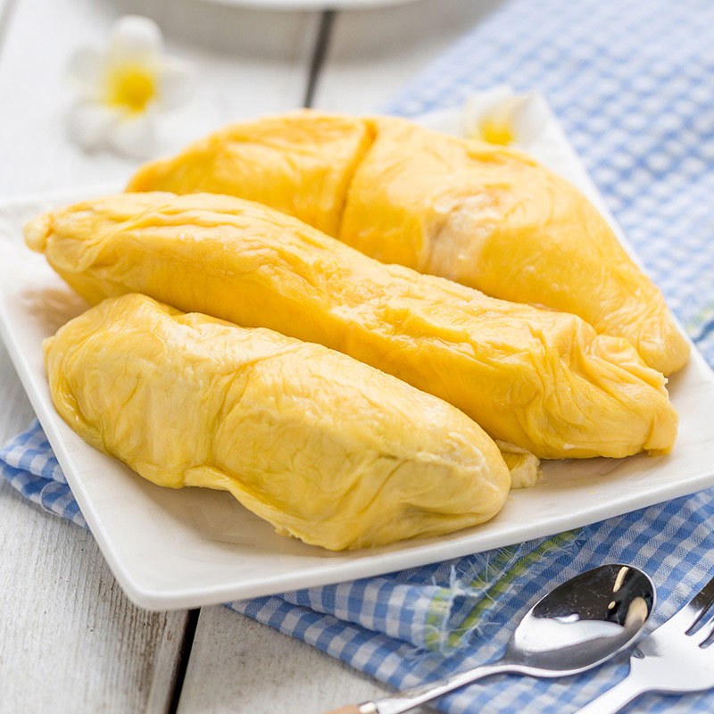 苏宁生鲜马来西亚猫山王冷冻榴莲果肉500g