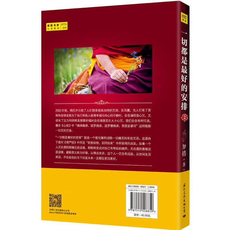 [正版]一切都是 好的安排2 把生命的无常变成奇迹 加措著 中国现当代随笔励志文集 由精神导师加措活佛庄严开示 佛学宗教