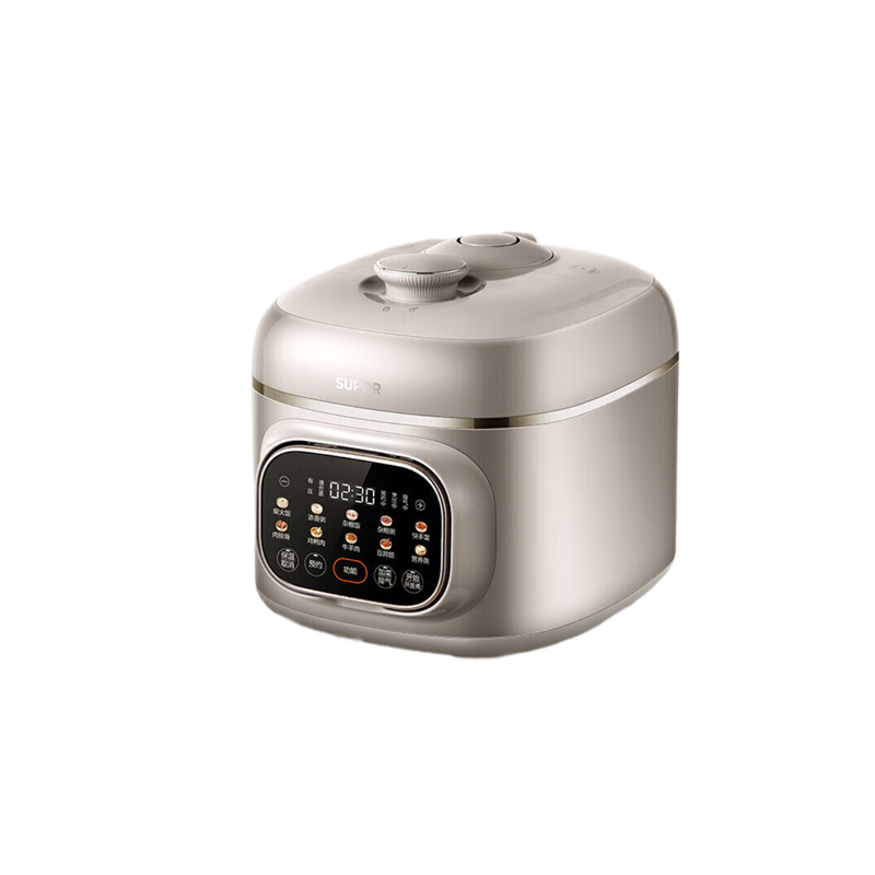 苏泊尔(SUPOR)电压力锅 家用5L大容量电高压锅 0涂层精钢球釜高压电饭煲 SY-50FC5016Q