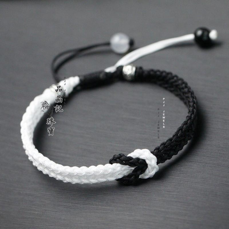 14cm男女士款手工编织手链情侣手钏八股绳手绳相依相恋手饰情侣闺蜜绳