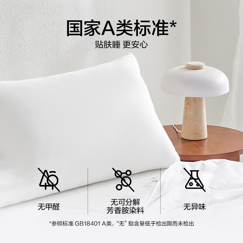 LOVO 轻柔蓬蓬呵护枕(单枕)47*73cm高清大图