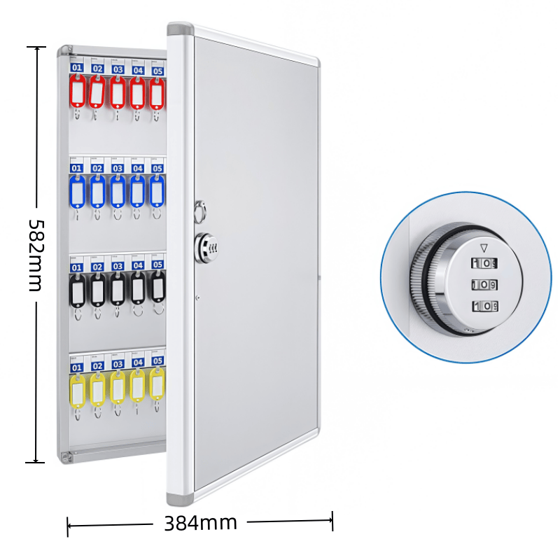 鑫木樽钥匙存放箱96位个高清大图