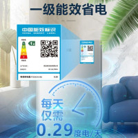 统帅(leader)海尔出品冰箱家用小型迷你93L/升带微冷冻室宿舍出租房单门冰箱一级节能小巧不占地BC-93LTMPA