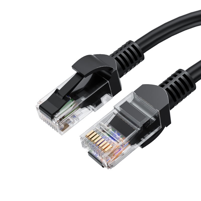 网线家用六类千兆高速10室外路由器电脑宽带水晶头网络线成品接口 六类白色圆线[千兆网线]高速不卡顿高清大图