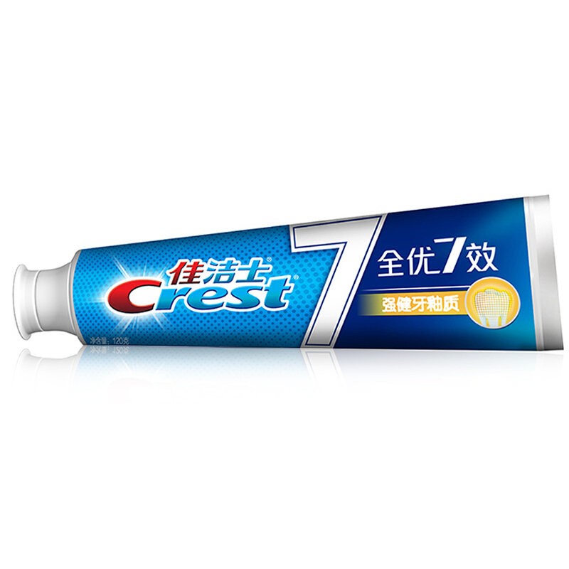 佳洁士全优7效 强健牙釉质 牙膏 120克 6903148247792 36个/包 单位:包