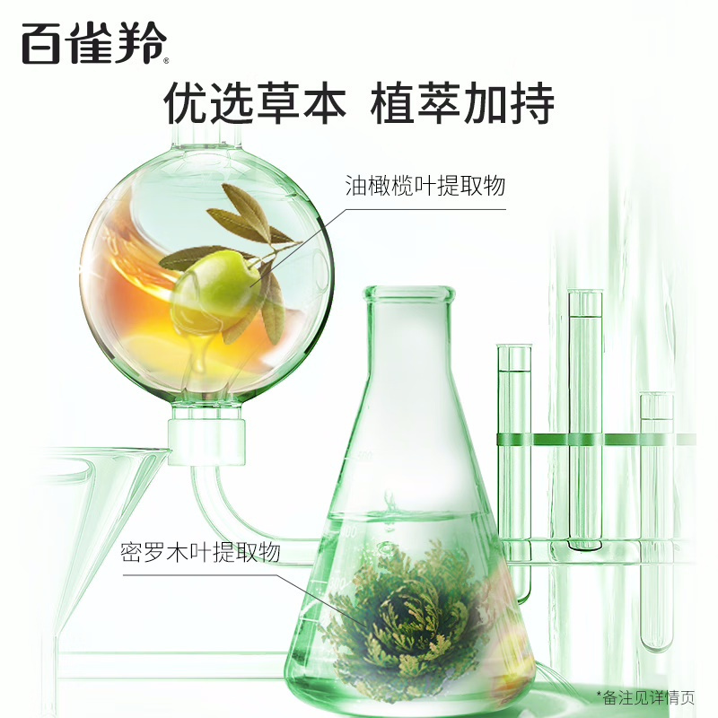 (PECHOIN)百雀羚套装护肤套装 水嫩倍现臻美套装 洁面+水+乳+3体验装 保湿补水新老款随机发高清大图