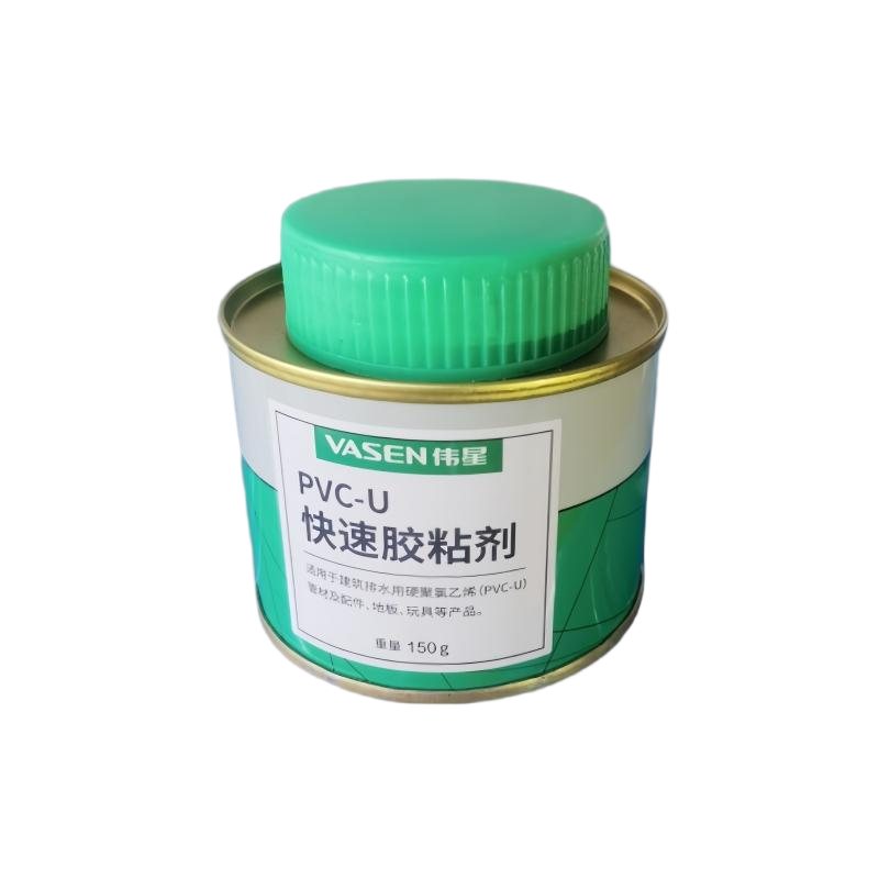 伟星PVC胶水高粘度胶粘剂排水管道强力快干-150g[小瓶]高清大图
