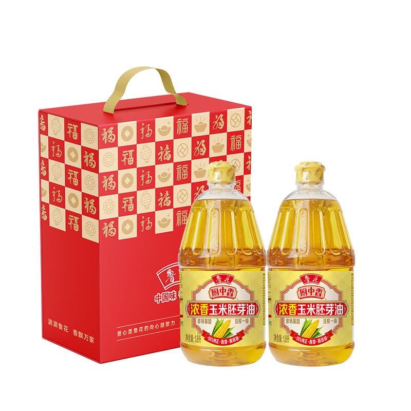 鲁花 浓韵尊品礼盒B(单位:盒)图片