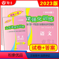 语文[试卷+答案] 九年级/初中三年级 [正版]2023年版上海中考一模卷语文试卷+答案领先一步文化课强化训练一模卷上海