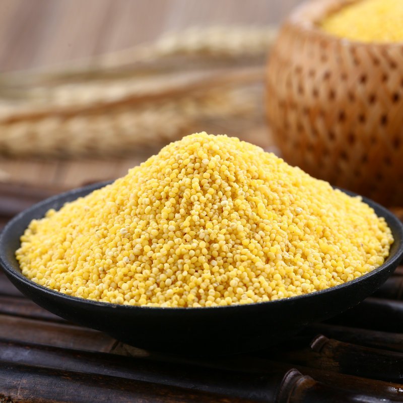 吉得利 黄小米500g 新小米食用月子粥 粗粮 无添加五谷杂粮新米粥伴侣
